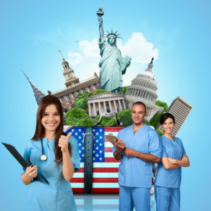 Os requisitos para ser enfermeiro nos EUA são: bacharelado em enfermagem, ter registro no COREN, passar no Nclex e ter um visto de trabalho.